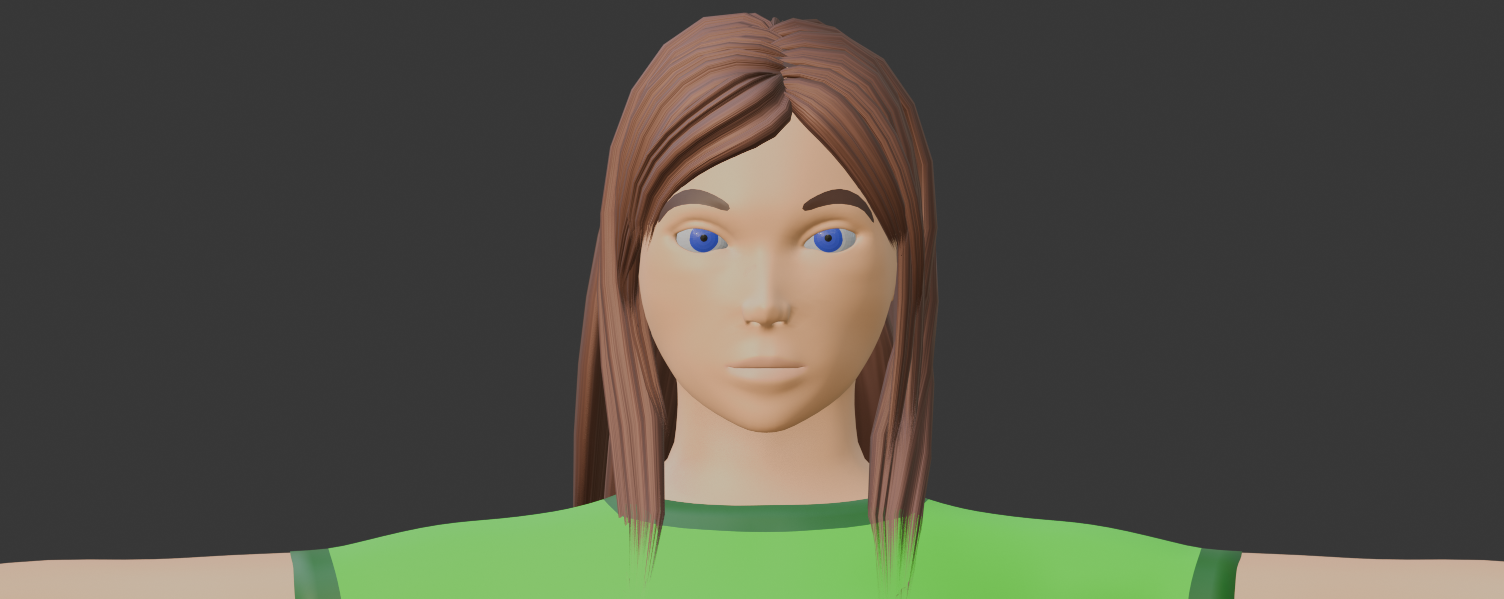 Veränderung der Gesichtszüge mit Shape keys