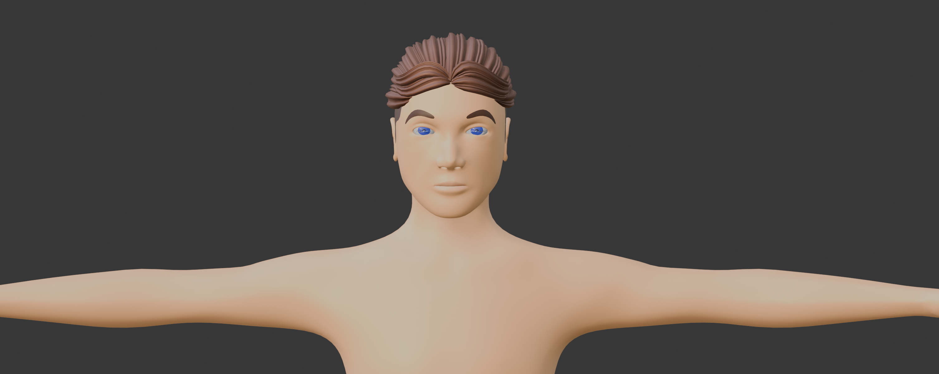 Veränderung der Gesichtszüge mit Shape keys