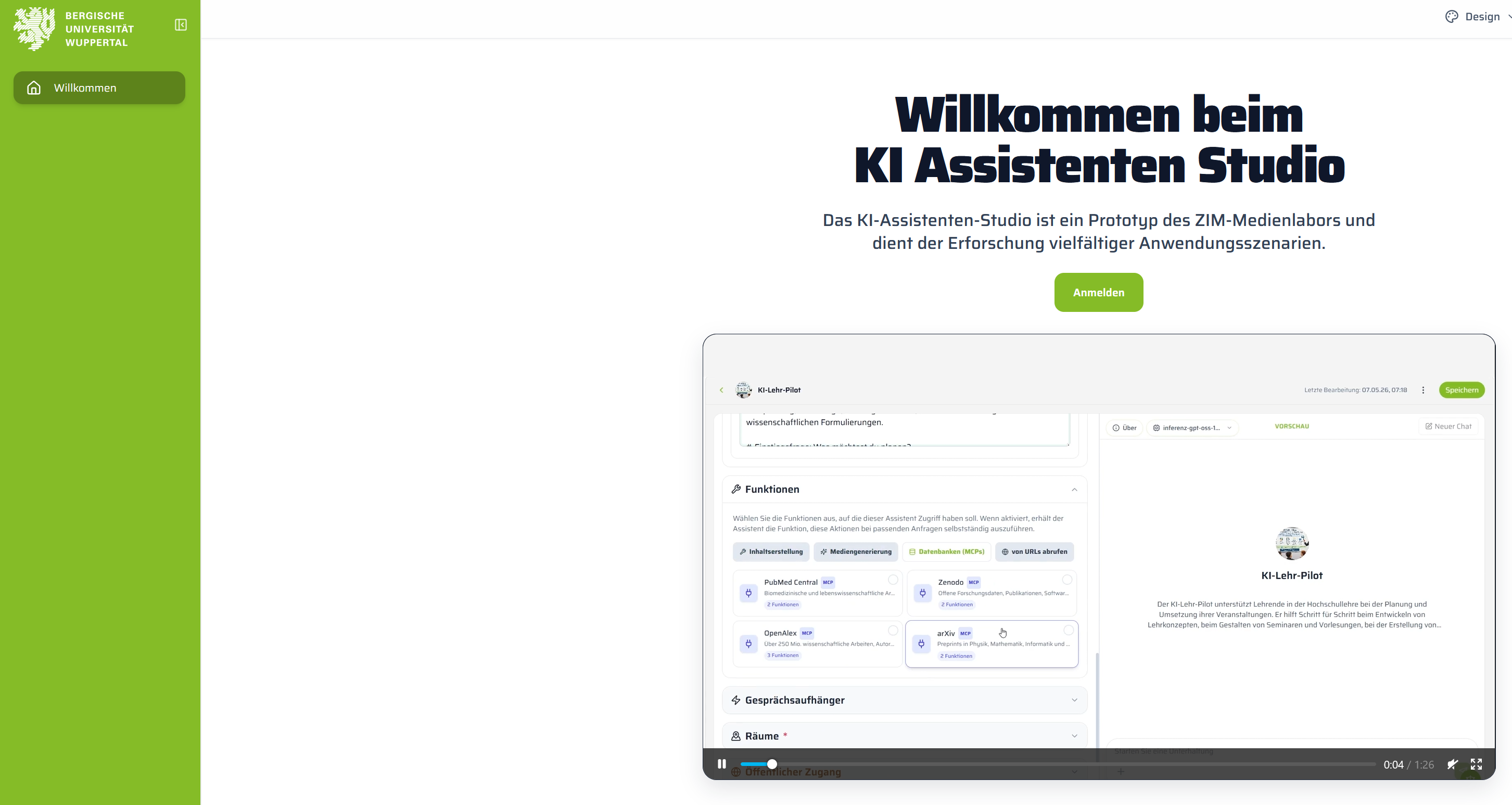 KI-Assistenten-Studio
